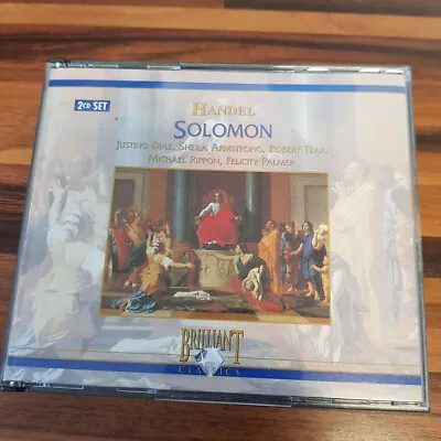 JOHANNES SOMARY : Handel - Solomon  FAT  > NM (2CD) • £11.66